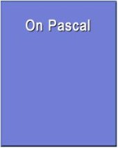 book On Pascal (Wadsworth Philosophers Series)