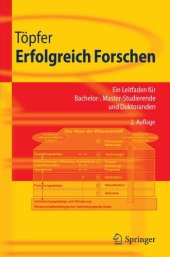 book Erfolgreich Forschen: Ein Leitfaden für Bachelor-, Master-Studierende und Doktoranden