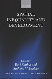 book Spatial Inequality and Development (UNU-WIDER Studies in Development Economics)