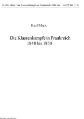 book Die Klassenkampfe in Frankreich 1848-1850