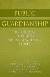 book Public Guardianship: In the Best Interests of Incapacitated People?