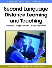 book Second Language Distance Learning and Teaching: Theoretical Perspectives and Didactic Ergonomics