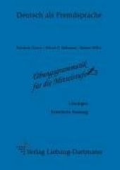 book Ubungsgrammatik fur die Mittelstufe - Losungsheft (Erw. Fassung)  GERMAN