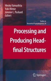 book Processing and Producing Head-final Structures