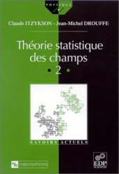 book Theorie statistique des champs, volume 2