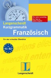 book Langenscheidts Kurzgrammatik Franzosisch: Fur den schnellen Uberblick