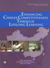 book Enhancing China's Competitiveness Through Lifelong Learning (Wbi Development Studies)