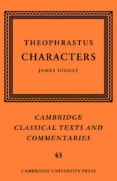 book Theophrastus: Characters