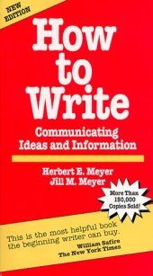 book How to Write: Communicating Ideas and Information