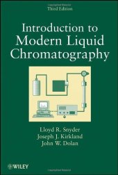 book Introduction to Modern Liquid Chromatography, Third Edition