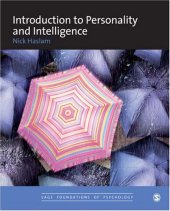 book Introduction to Personality and Intelligence (SAGE Foundations of Psychology series)