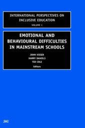 book Emotional and Behavioural Difficulties in Mainstream Schools (International Perspectives on Inclusive Education)