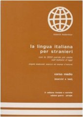 book La Lingua Italiana Per Stranieri