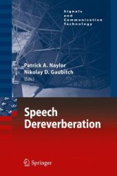 book Speech Dereverberation