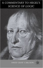 book A Commentary on Hegel's Science of Logic