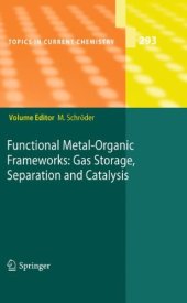 book Functional Metal-Organic Frameworks: Gas Storage, Separation and Catalysis