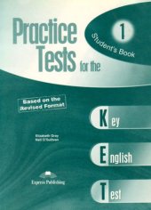 book Practice Tests for the KET: Student's Book