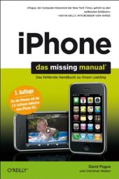 book iPhone. Das Missing Manual