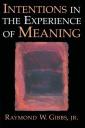 book Intentions in the Experience of Meaning