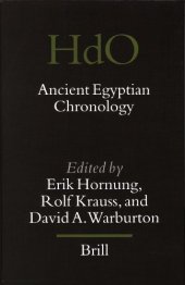 book Ancient Egyptian Chronology (Handbook of Oriental Studies Handbuch der Orientalistik)