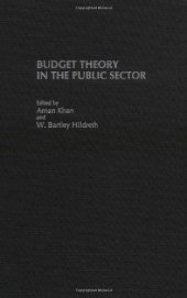 book Budget Theory in the Public Sector