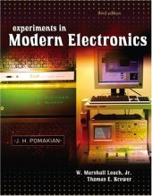 book EXPERIMENTS IN MODERN ELECTRONICS