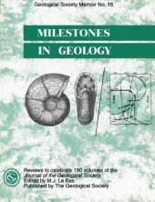 book Milestones in Geology (Geological Society Memoir No. 16)