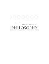 book Encyclopedia Of Philosophy, Second edition, Volume 1 (from 10 Volume Set)