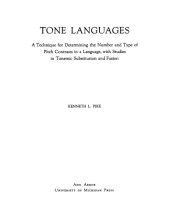 book Tone Languages