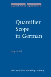 book Quantifier Scope in German