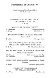 book Molecular Orbital Theory: An Introductory Lecture Note and Reprint Volume