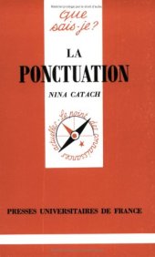 book La ponctuation, 2e edition