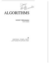 book Algorithms (Addison-Wesley Series in Computer Science)