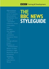 book The BBC News Styleguide