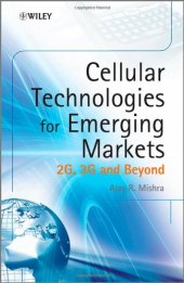 book Cellular Technologies for Emerging Markets: 2G, 3G and Beyond