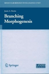 book Branching Morphogenesis (Molecular Biology Intelligence Unit)