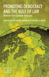 book Promoting Democracy and the Rule of Law: American and European Strategies (Governance and Limited Statehood)