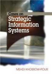 book Cases on Strategic Information Systems (Cases on Information Technology Series)