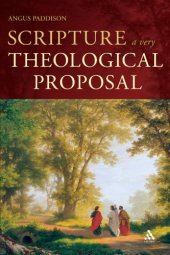 book Scripture: A Very Theological Proposal