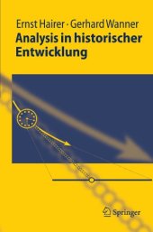 book Analysis in historischer Entwicklung