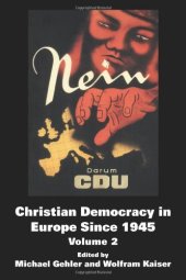 book Christian Democracy in Europe since 1945