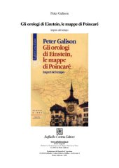 book Gli orologi di Einstein, le mappe di Poincaré. Imperi del tempo