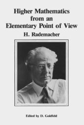 book Higher Mathematics from an Elementary Point of View