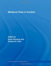 book Medieval Texts in Context (Context and Genre in English Literature)