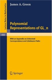 book Polynomial representations of GLn