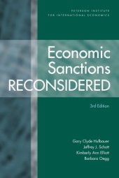 book Economic Sanctions Reconsidered