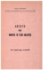 book Aristo'nun Mantık ve İlim Anlayışı