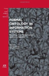 book Formal Ontology in Information Systems: Proceedings of the Fifth International Conference (FOIS 2008)