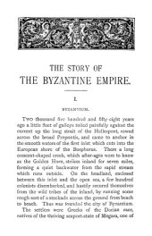 book The Story of Byzantine Empire (The Story of the Nations)