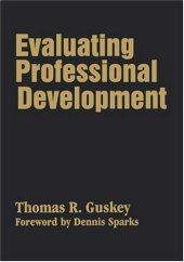 book Evaluating Professional Development